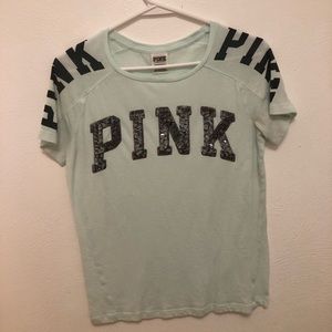Light blue tee /Victoria secret/pink/xs/